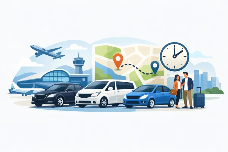 桃園機場接送費用怎麼算？先看車型、距離與時段