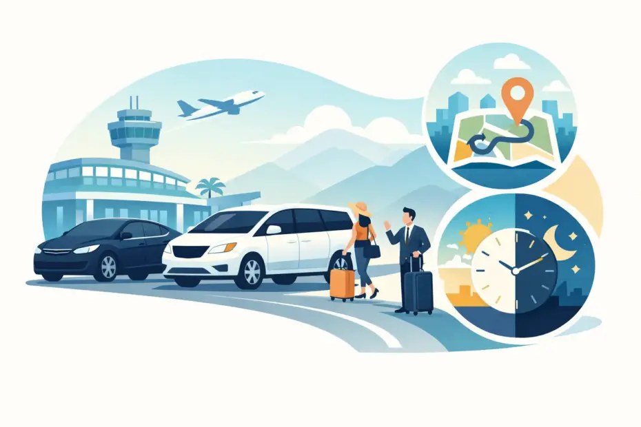 桃園機場接送費用怎麼算？先看車型、距離與時段