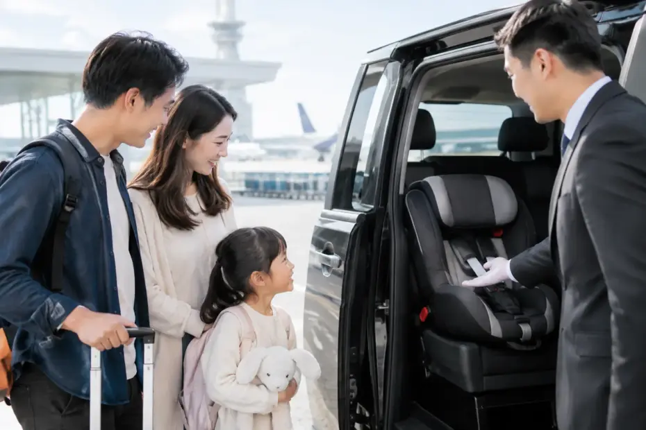 接送車輛是否提供兒童座椅？親子機場接送安全安排與注意事項